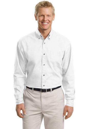 Port Authority Tall Long Sleeve Twill Shirt.  TLS600T