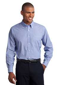 Port Authority Tall Crosshatch Easy Care Shirt. TLS640