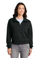 TravisMathew Women's Momentum Shift 1/2-Zip TMA42219