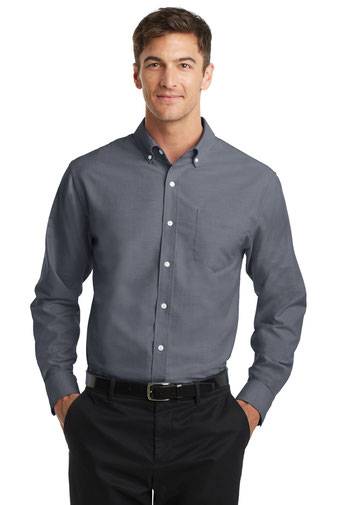 Port Authority Tall SuperPro™  Oxford Shirt. TS658