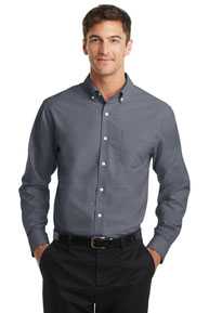Port Authority Tall SuperPro™  Oxford Shirt. TS658