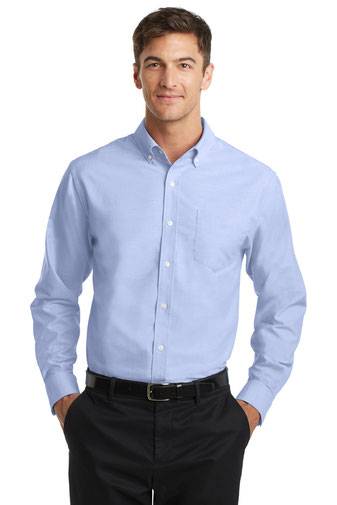 Port Authority Tall SuperPro™  Oxford Shirt. TS658