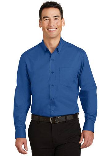 Port Authority Tall SuperPro ™  Twill Shirt. TS663