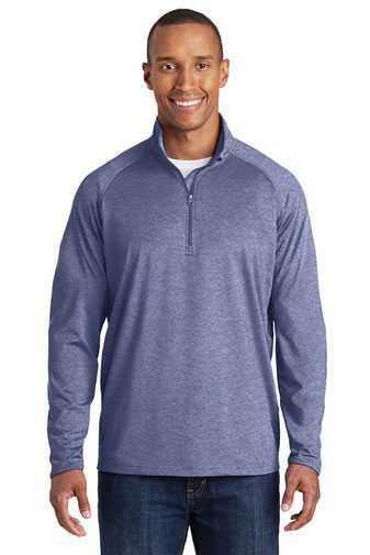Sport-Tek &#174;  Tall Sport-Wick &#174;  Stretch 1/2-Zip Pullover. TST850