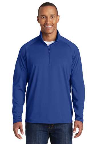 Sport-Tek &#174;  Tall Sport-Wick &#174;  Stretch 1/2-Zip Pullover. TST850