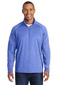 Sport-Tek ®  Tall Sport-Wick ®  Stretch 1/2-Zip Pullover. TST850