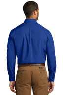 Port Authority Tall Long Sleeve Carefree Poplin Shirt. TW100