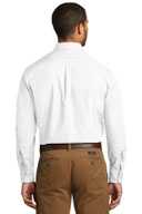Port Authority Tall Long Sleeve Carefree Poplin Shirt. TW100