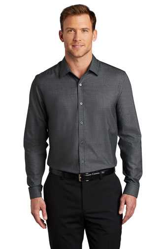 Port Authority Pincheck Easy Care Shirt W645