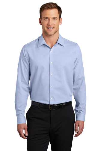 Port Authority Pincheck Easy Care Shirt W645