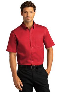 Port Authority ® Short Sleeve SuperPro ™ React ™ Twill Shirt. W809 Port Authority ® Short Sleeve SuperPro ™ React ™ Twill Shirt. W809