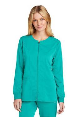 Wink ® Women's Premiere Flex ™ Full-Zip Scrub Jacket WW4088 Wink ® Women's Premiere Flex ™ Full-Zip Scrub Jacket WW4088
