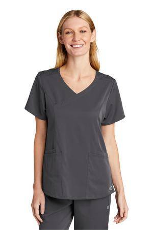 Wink ®  Women's Premiere Flex ™  Mock Wrap Top WW4268