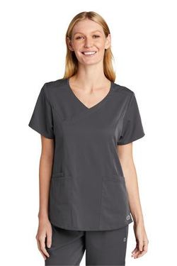 Wink ® Women's Premiere Flex ™ Mock Wrap Top WW4268 Wink ® Women's Premiere Flex ™ Mock Wrap Top WW4268
