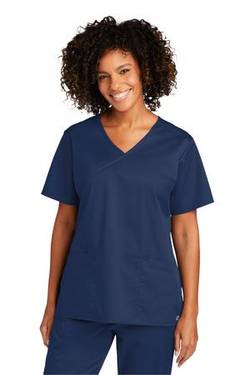 Wink ® Women's WorkFlex ™ Mock Wrap Top WW4760 Wink ® Women's WorkFlex ™ Mock Wrap Top WW4760