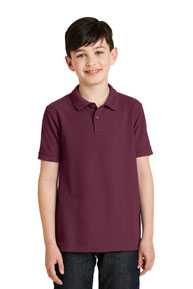Port Authority Youth Silk Touch™ Polo.  Y500