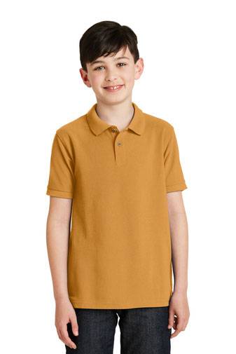 Port Authority Youth Silk Touch™ Polo.  Y500