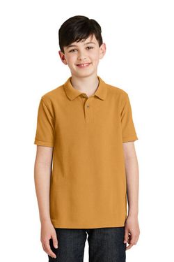 Port Authority Youth Silk Touch™ Polo. Y500 Port Authority Youth Silk Touch™ Polo. Y500