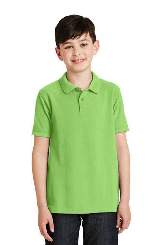 Port Authority Youth Silk Touch™ Polo.  Y500