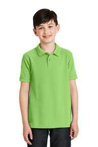 Port Authority Youth Silk Touch™ Polo.  Y500