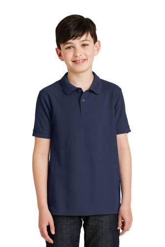 Port Authority Youth Silk Touch™ Polo.  Y500