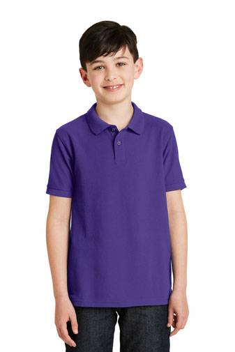 Port Authority Youth Silk Touch™ Polo.  Y500