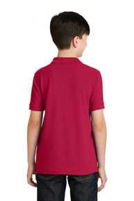 Port Authority Youth Silk Touch™ Polo.  Y500