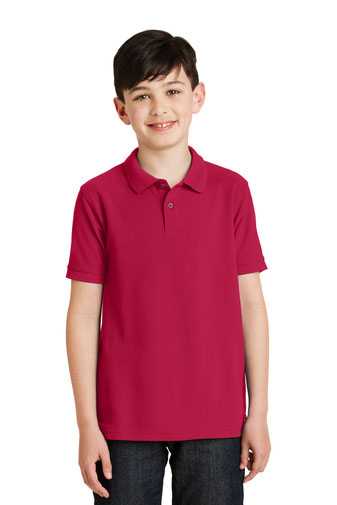 Port Authority Youth Silk Touch™ Polo.  Y500