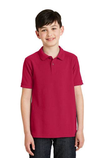 Port Authority Youth Silk Touch™ Polo.  Y500