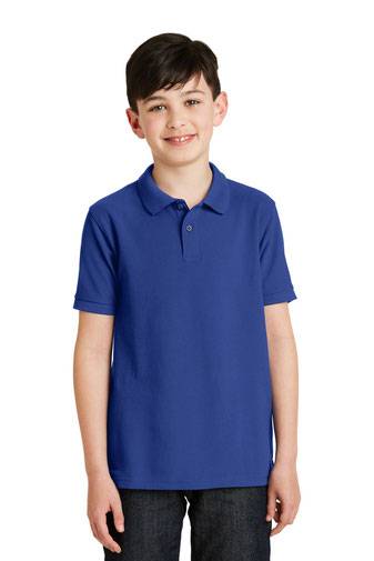 Port Authority Youth Silk Touch™ Polo.  Y500