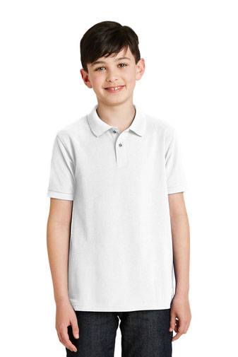 Port Authority Youth Silk Touch™ Polo.  Y500