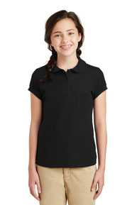 Port Authority Girls Silk Touch ™  Peter Pan Collar Polo. YG503