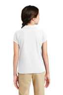 Port Authority Girls Silk Touch ™  Peter Pan Collar Polo. YG503