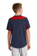 New Era  ®  Youth Diamond Era 2-Button Jersey. YNEA221