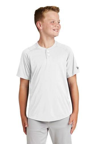 New Era  ®  Youth Diamond Era 2-Button Jersey. YNEA221