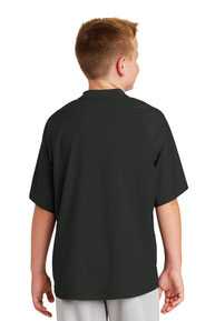 New Era  ®  Youth Cage Short Sleeve 1/4-Zip Jacket. YNEA600