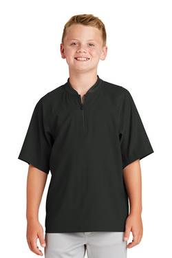 New Era ® Youth Cage Short Sleeve 1/4-Zip Jacket. YNEA600 New Era ® Youth Cage Short Sleeve 1/4-Zip Jacket. YNEA600