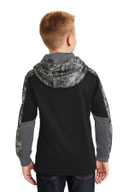 Sport-Tek ®  Youth Sport-Wick ®  Mineral Freeze Fleece Colorblock Hooded Pullover. YST231