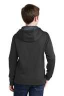 Sport-Tek ®  Youth Sport-Wick ®  CamoHex Fleece Colorblock Hooded Pullover.  YST239