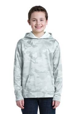 Sport-Tek ® Youth Sport-Wick ® CamoHex Fleece Hooded Pullover. YST240 Sport-Tek ® Youth Sport-Wick ® CamoHex Fleece Hooded Pullover. YST240