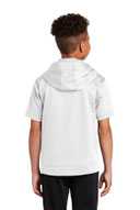 Sport-Tek  ®  Youth Sport-Wick  ®  Fleece Short Sleeve Hooded Pullover. YST251