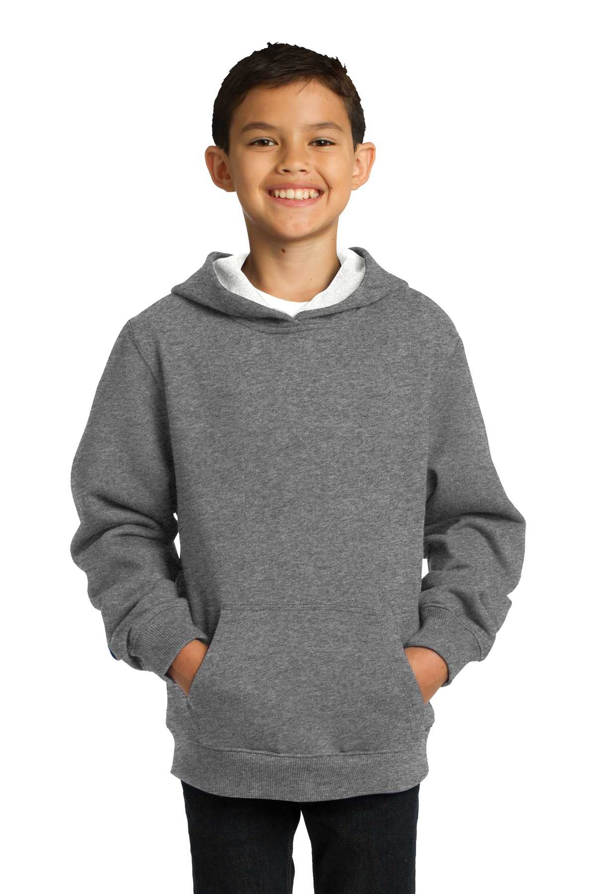 Sport-Tek ®  Youth Pullover Hooded Sweatshirt. YST254
