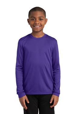 Sport-Tek ® Youth Long Sleeve PosiCharge ® Competitor™ Tee. YST350LS Sport-Tek ® Youth Long Sleeve PosiCharge ® Competitor™ Tee. YST350LS