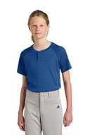Sport-Tek ®  Youth PosiCharge ®  Competitor ™  2-Button Henley YST359