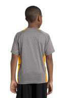 Sport-Tek ®  Youth Heather Colorblock Contender ™  Tee. YST361