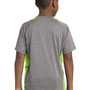 Sport-Tek ®  Youth Heather Colorblock Contender ™  Tee. YST361