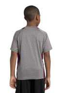 Sport-Tek ®  Youth Heather Colorblock Contender ™  Tee. YST361