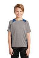 Sport-Tek ®  Youth Heather Colorblock Contender ™  Tee. YST361
