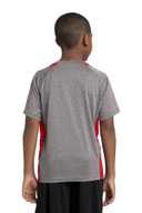 Sport-Tek ®  Youth Heather Colorblock Contender ™  Tee. YST361