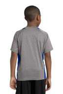 Sport-Tek ®  Youth Heather Colorblock Contender ™  Tee. YST361